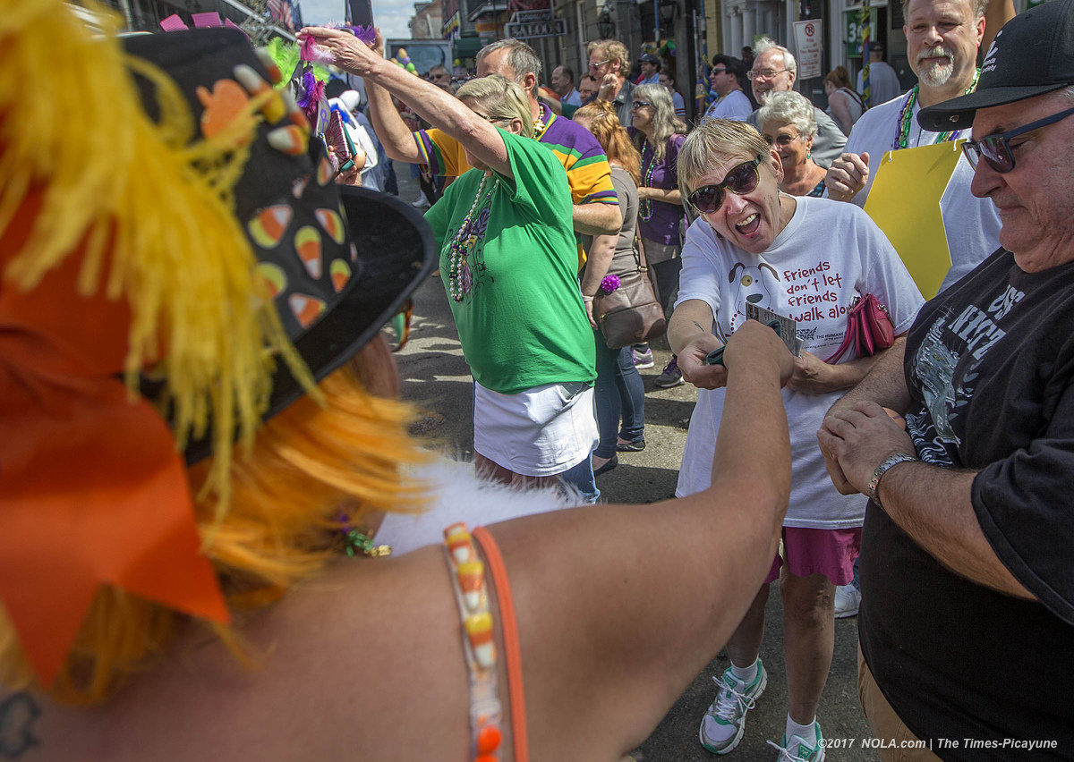 Walking krewes hit the French Quarter: See Mardi Gras photos